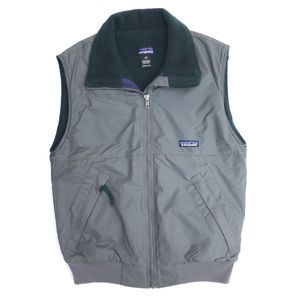 Patagonia Fleece Lined Synchilla Nylon Shell Vest